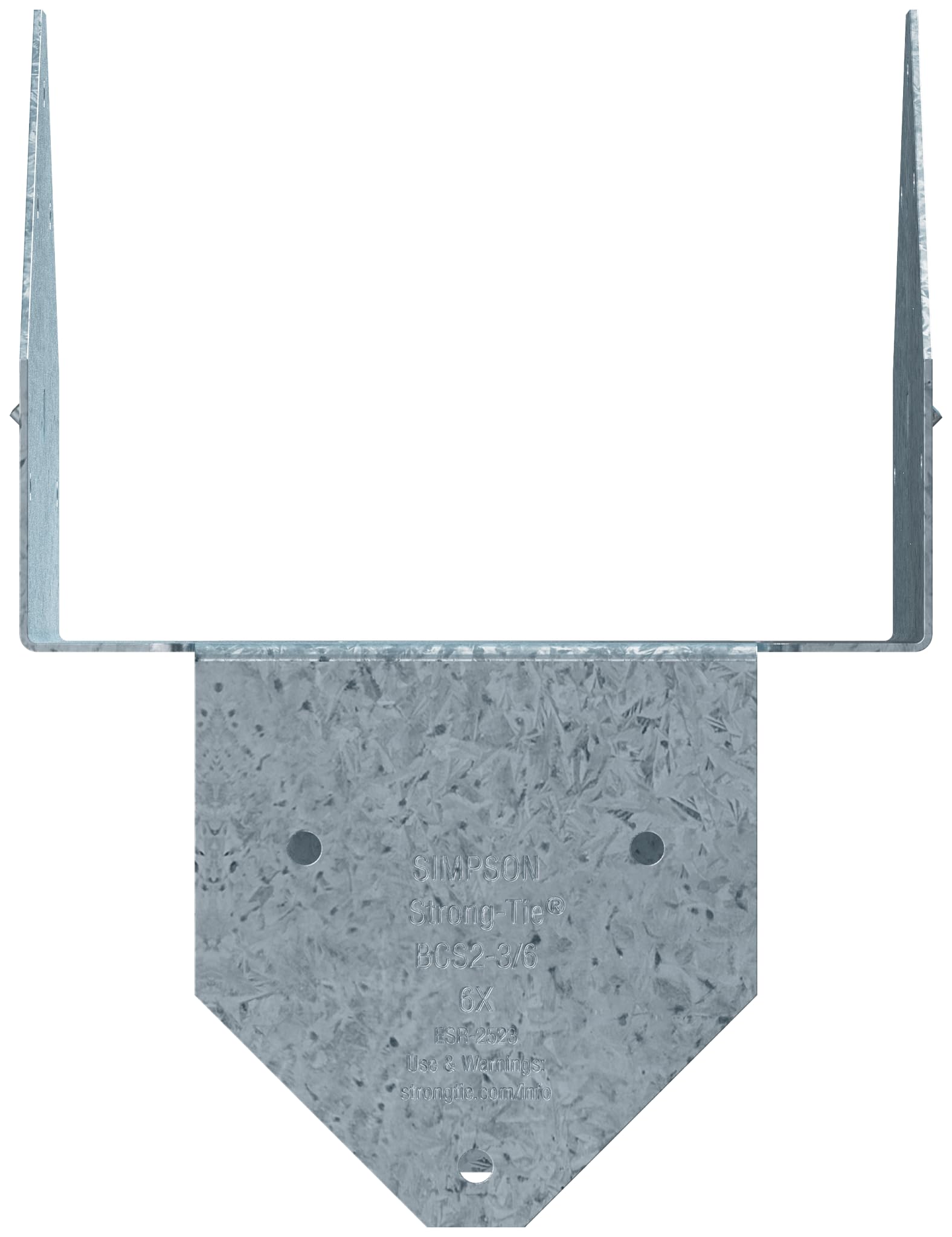 Amazon.com: Simpson Strong-Tie BCS2-3/6Z BCS ZMAX Galvanized Post